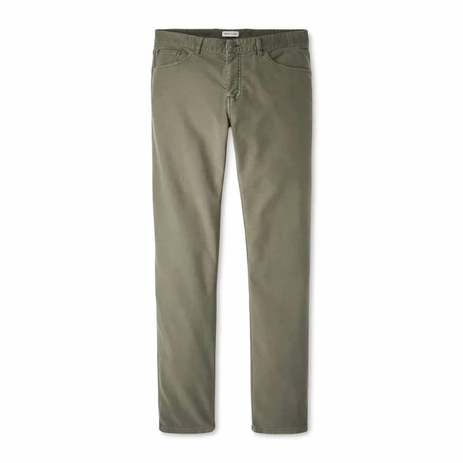 New Peter Millar Ridgeline Five-Pocket Pant - 34" In Basil